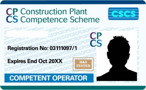 CPCS Card Competent Operator